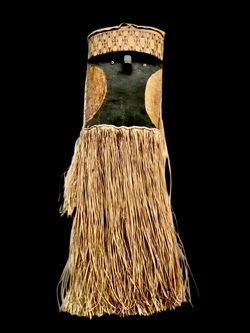 Xingu Amazon Indian Mask, Matto Grosso Brazil, date unknown