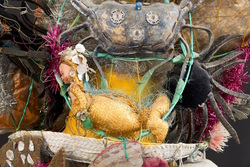 Headress, detail