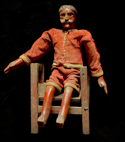 Ajitz (Witch Doctor) Figure, ca. 1920's