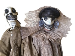 Calavera Couple, Oaxaca (detail)