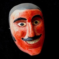 Español/Conquistador mask (no eyeholes)