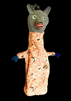 Donkey hand puppet, Pernambuco