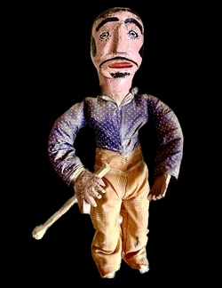 Mamulengo Puppet, ca. 1960, northeastern Brazil