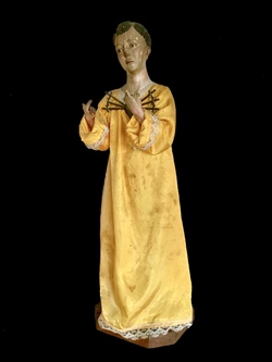  Articulated saint, Mexico, early 20th century