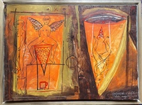 Colada Mágica, acrylic on canvas, 2006